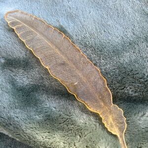 feather bookmark